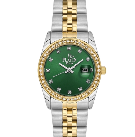 PLATİN PİERRE KADIN KOL SAATİ