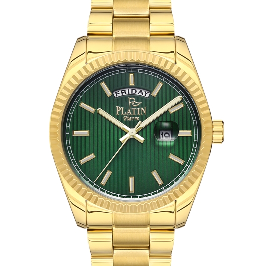 PLATİN PİERRE ERKEK KOL SAATİ