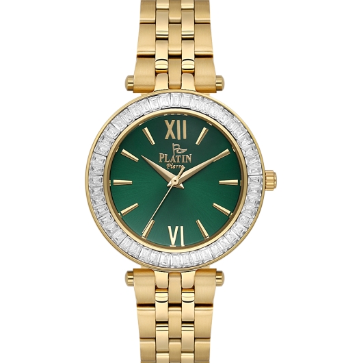 PLATİN PİERRE KADIN KOL SAATİ