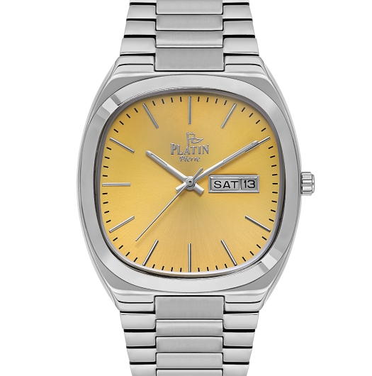 PLATİN PİERRE ERKEK KOL SAATİ