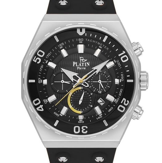 PLATİN PİERRE ERKEK KOL SAATİ