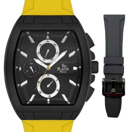PLATİN PİERRE ERKEK KOL SAATİ