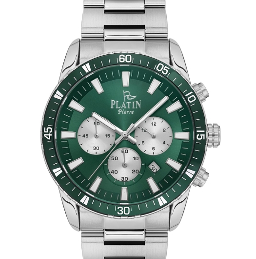 PLATİN PİERRE ERKEK KOL SAATİ
