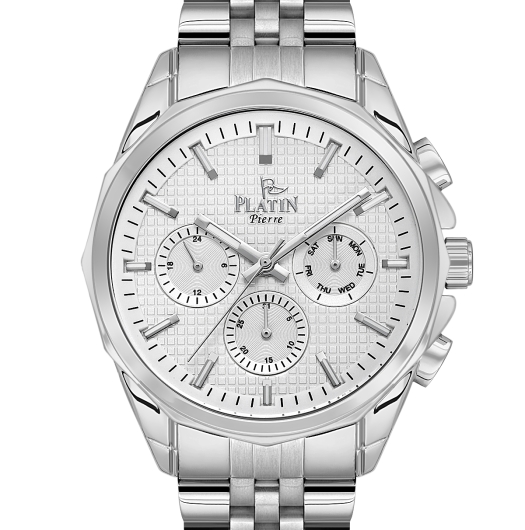 PLATİN PİERRE ERKEK KOL SAATİ