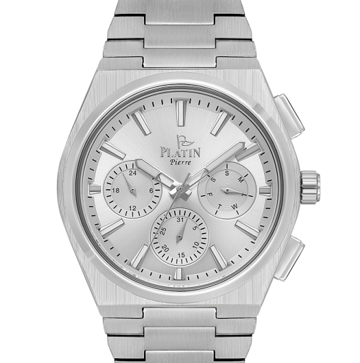 PLATİN PİERRE ERKEK KOL SAATİ