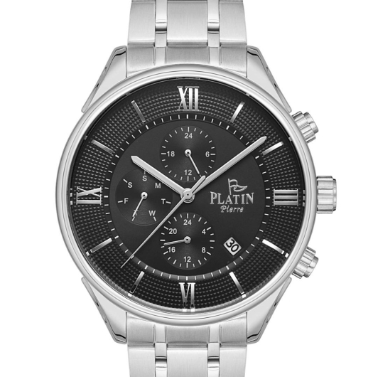 PLATİN PİERRE ERKEK KOL SAATİ