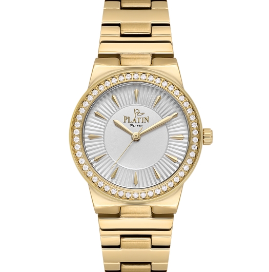 PLATİN PİERRE KADIN KOL SAATİ