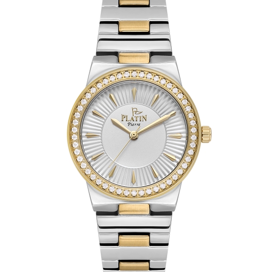 PLATİN PİERRE KADIN KOL SAATİ