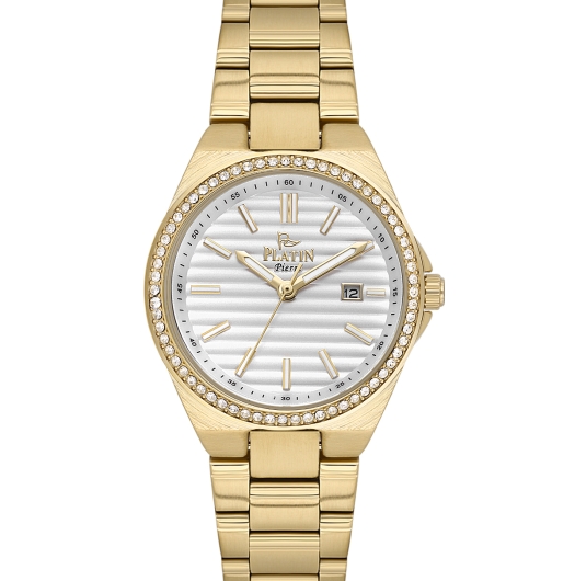 PLATİN PİERRE KADIN KOL SAATİ