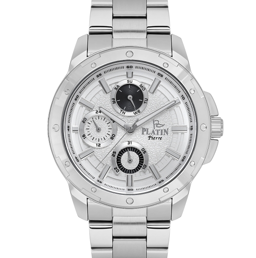 PLATİN PİERRE ERKEK KOL SAATİ