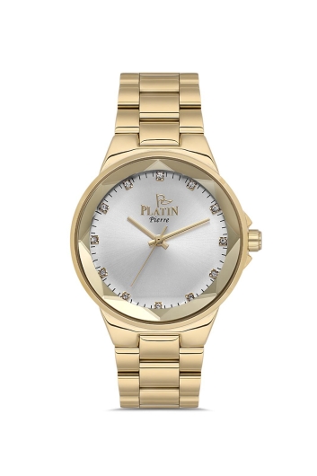 PLATİN PİERRE KADIN KOL SAATİ