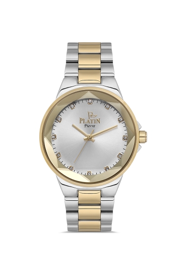 PLATİN PİERRE KADIN KOL SAATİ
