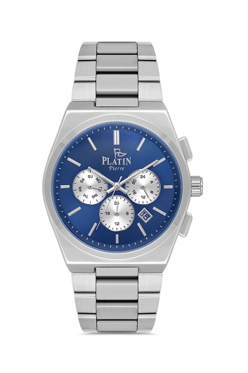 PLATİN PİERRE ERKEK KOL SAATİ