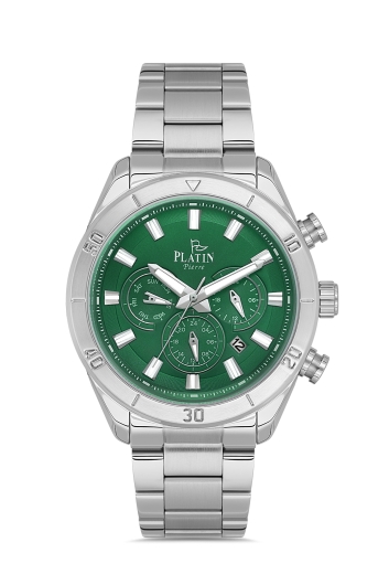 PLATİN PİERRE ERKEK KOL SAATİ