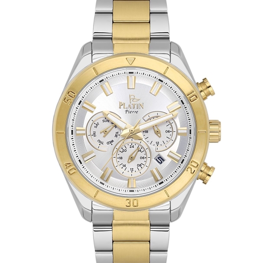 PLATİN PİERRE ERKEK KOL SAATİ