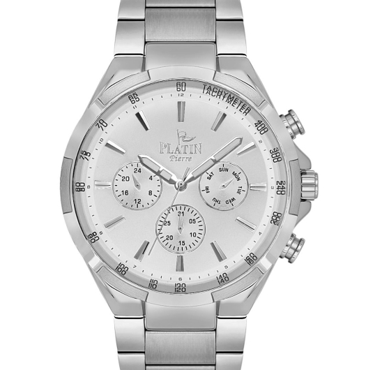 PLATİN PİERRE ERKEK KOL SAATİ