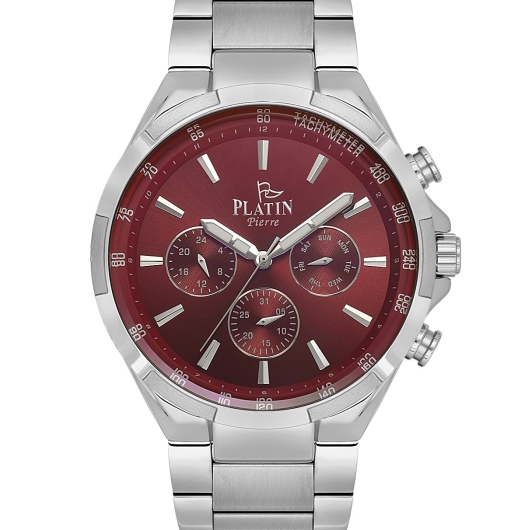 PLATİN PİERRE ERKEK KOL SAATİ