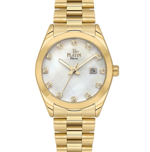 PLATİN PİERRE KADIN KOL SAATİ