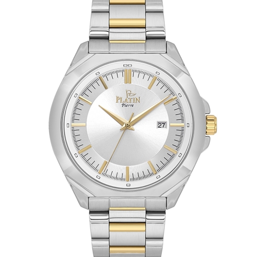 PLATİN PİERRE ERKEK KOL SAATİ
