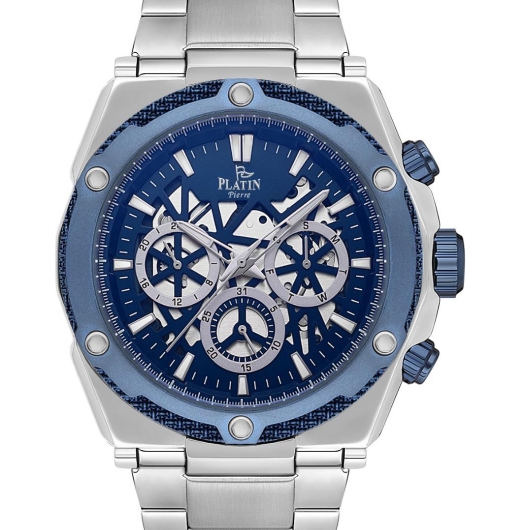 PLATİN PİERRE ERKEK KOL SAATİ