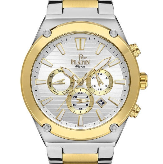 PLATİN PİERRE ERKEK KOL SAATİ