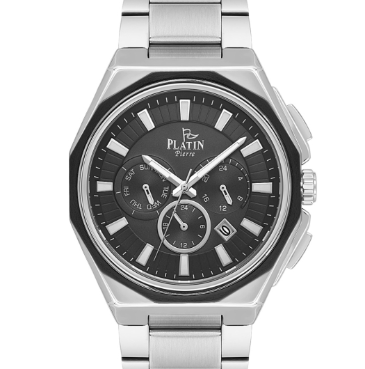 PLATİN PİERRE ERKEK KOL SAATİ