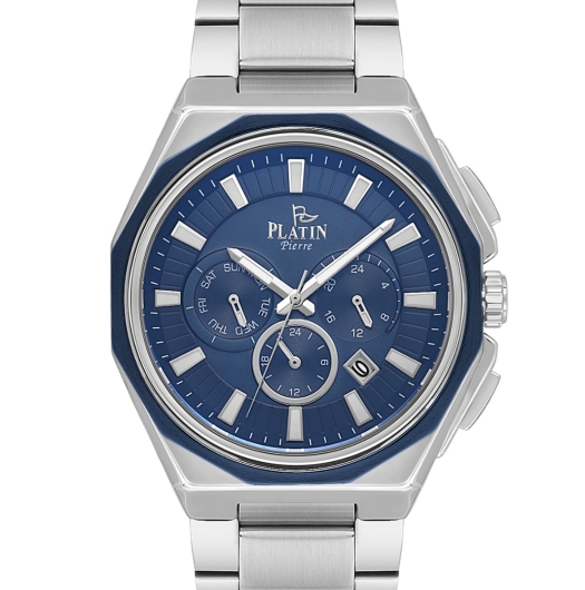 PLATİN PİERRE ERKEK KOL SAATİ