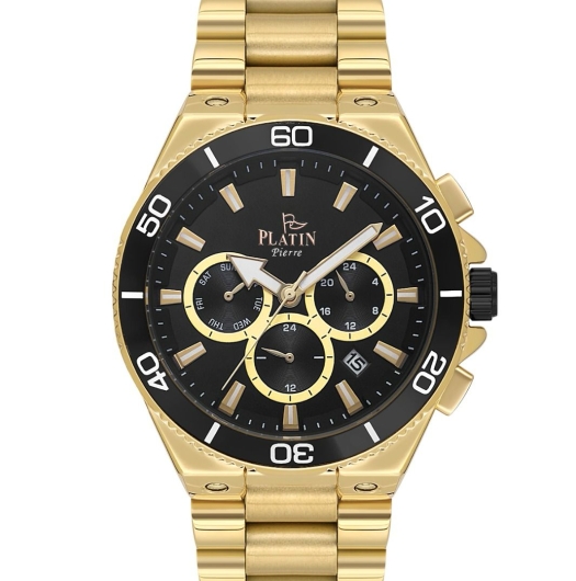 PLATİN PİERRE ERKEK KOL SAATİ