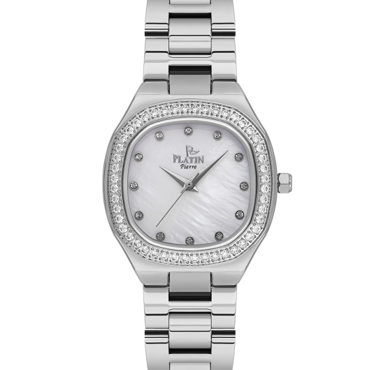 PLATİN PİERRE KADIN KOL SAATİ