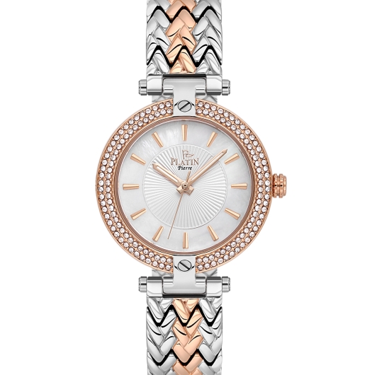PLATİN PİERRE KADIN KOL SAATİ