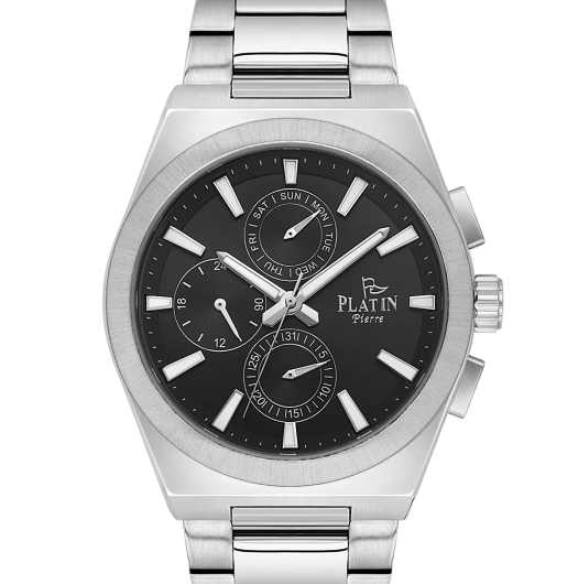PLATİN PİERRE ERKEK KOL SAATİ