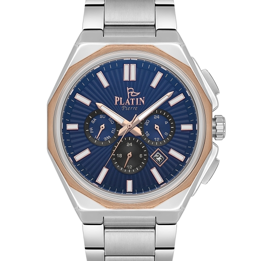 PLATİN PİERRE ERKEK KOL SAATİ