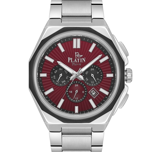 PLATİN PİERRE ERKEK KOL SAATİ