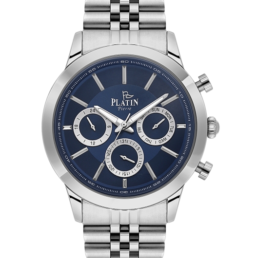 PLATİN PİERRE ERKEK KOL SAATİ