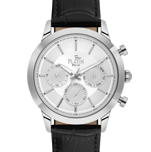 PLATİN PİERRE ERKEK KOL SAATİ