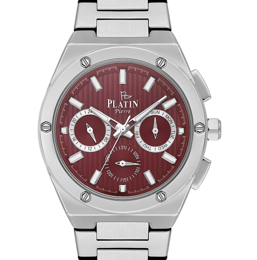 PLATİN PİERRE ERKEK KOL SAATİ