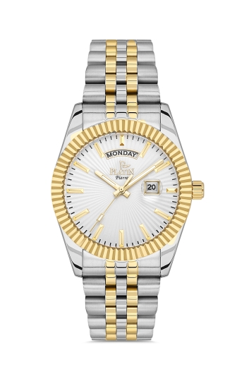 PLATİN PİERRE ERKEK KOL SAATİ