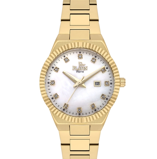 PLATİN PİERRE KADIN KOL SAATİ