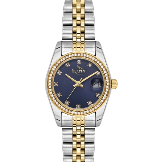 PLATİN PİERRE KADIN KOL SAATİ