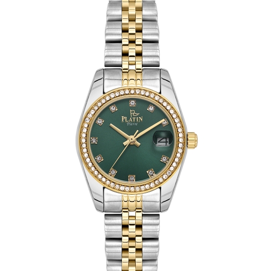 PLATİN PİERRE KADIN KOL SAATİ