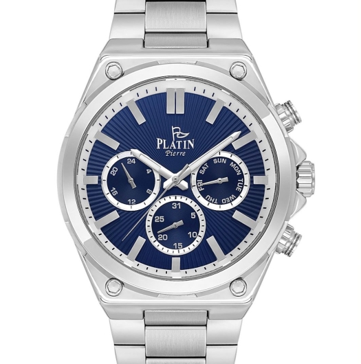 PLATİN PİERRE ERKEK KOL SAATİ