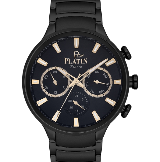 PLATİN PİERRE ERKEK KOL SAATİ