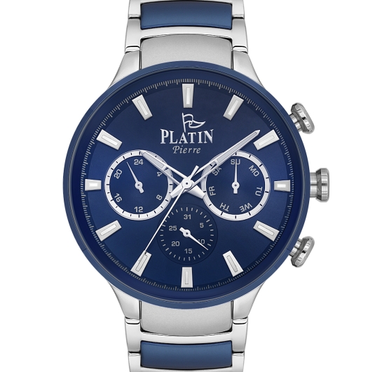 PLATİN PİERRE ERKEK KOL SAATİ