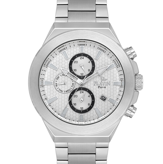 PLATİN PİERRE ERKEK KOL SAATİ