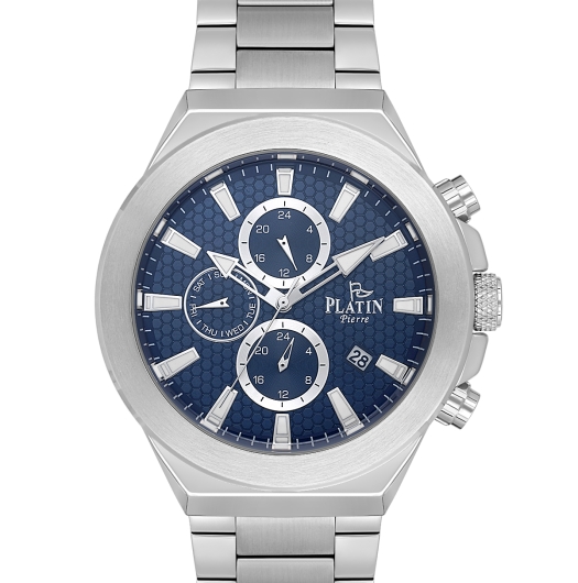 PLATİN PİERRE ERKEK KOL SAATİ