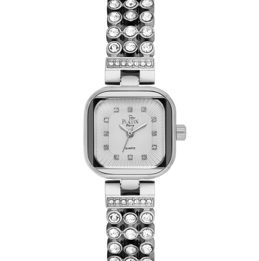 PLATİN PİERRE KADIN KOL SAATİ