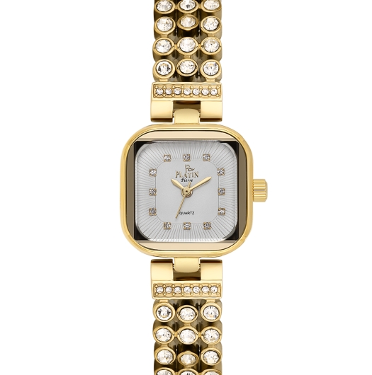 PLATİN PİERRE KADIN KOL SAATİ