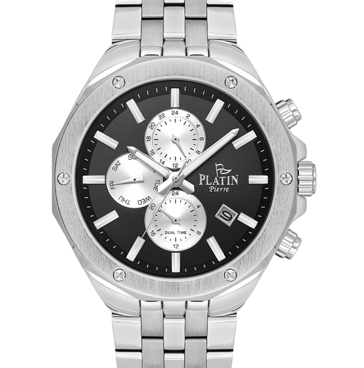 PLATİN PİERRE ERKEK KOL SAATİ