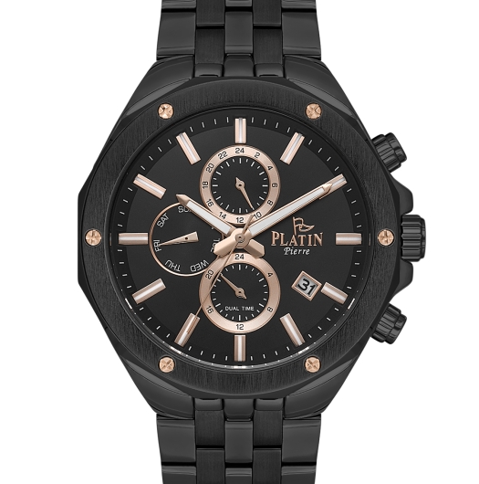 PLATİN PİERRE ERKEK KOL SAATİ