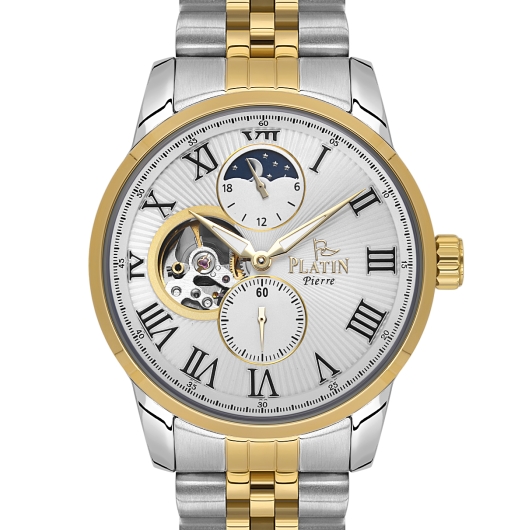 PLATİN PİERRE ERKEK KOL SAATİ